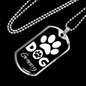 Dog Granny Necklace Stainless Steel or 18k Gold Dog Tag-Express Your Love Gifts