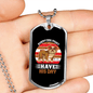 Dog Have His Day Bulldog Necklace Stainless Steel or 18k Gold Dog Tag 24" Chain-Express Your Love Gifts