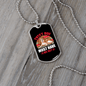 Dog Have His Day Pink Necklace Stainless Steel or 18k Gold Dog Tag 24" Chain-Express Your Love Gifts