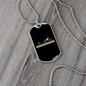 Dog Heartbeat Necklace Stainless Steel or 18k Gold Dog Tag 24" Chain-Express Your Love Gifts