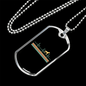 Dog Heartbeat Necklace Stainless Steel or 18k Gold Dog Tag 24" Chain-Express Your Love Gifts
