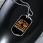 Dog is God Spelled Backward Bulldogs Necklace Stainless Steel or 18k Gold Dog Tag 24" Chain-Express Your Love Gifts