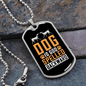 Dog is God Spelled Backward Dalmatian Necklace Stainless Steel or 18k Gold Dog Tag 24" Chain-Express Your Love Gifts