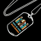 Dog is God spelled backward other design Necklace Stainless Steel or 18k Gold Dog Tag 24" Chain-Express Your Love Gifts