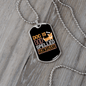 Dog is God Spelled Backward Puppy Necklace Stainless Steel or 18k Gold Dog Tag 24" Chain-Express Your Love Gifts