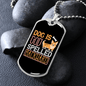Dog is God Spelled Backward Puppy Necklace Stainless Steel or 18k Gold Dog Tag 24" Chain-Express Your Love Gifts