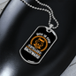 Dog is God Spelled Backwards Gold Necklace Stainless Steel or 18k Gold Dog Tag 24" Chain-Express Your Love Gifts