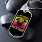 Dog is Home Necklace Stainless Steel or 18k Gold Dog Tag 24" Chain-Express Your Love Gifts