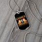 Dog Life Coach Necklace Stainless Steel or 18k Gold Dog Tag 24" Chain-Express Your Love Gifts