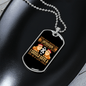 Dog Life Coach Necklace Stainless Steel or 18k Gold Dog Tag 24" Chain-Express Your Love Gifts