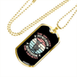 Dog Lives for The Day Necklace Stainless Steel or 18k Gold Dog Tag 24" Chain-Express Your Love Gifts
