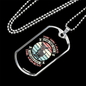 Dog Lives for The Day Necklace Stainless Steel or 18k Gold Dog Tag 24" Chain-Express Your Love Gifts