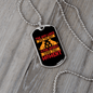 Dog Lives For The Moment Yellow Necklace Stainless Steel or 18k Gold Dog Tag 24" Chain-Express Your Love Gifts