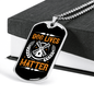 Dog Lives Matter Necklace Stainless Steel or 18k Gold Dog Tag 24" Chain-Express Your Love Gifts