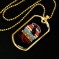 Dog Lives Short Necklace Stainless Steel or 18k Gold Dog Tag 24" Chain-Express Your Love Gifts
