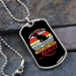 Dog Lives Short Necklace Stainless Steel or 18k Gold Dog Tag 24" Chain-Express Your Love Gifts