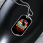 Dog Lives Short Necklace Stainless Steel or 18k Gold Dog Tag 24" Chain-Express Your Love Gifts