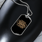 Dog Lover Club Necklace Stainless Steel or 18k Gold Dog Tag 24" Chain-Express Your Love Gifts