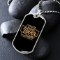 Dog Lover Club Necklace Stainless Steel or 18k Gold Dog Tag 24" Chain-Express Your Love Gifts