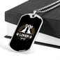 Dog Lover Necklace Stainless Steel or 18k Gold Dog Tag 24" Chain-Express Your Love Gifts