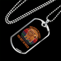 Dog Make Me Happy You Not So Much Necklace Stainless Steel or 18k Gold Dog Tag 24" Chain-Express Your Love Gifts