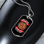 Dog Make Our Lives Whole Necklace Stainless Steel or 18k Gold Dog Tag 24" Chain-Express Your Love Gifts