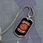 Dog Make Our Lives Whole Necklace Stainless Steel or 18k Gold Dog Tag 24" Chain-Express Your Love Gifts