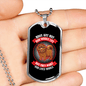 Dog Make Our Lives Whole Necklace Stainless Steel or 18k Gold Dog Tag 24" Chain-Express Your Love Gifts