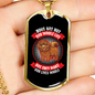 Dog Make Our Lives Whole Necklace Stainless Steel or 18k Gold Dog Tag 24" Chain-Express Your Love Gifts