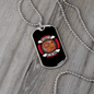Dog Make Our Lives Whole Pink Necklace Stainless Steel or 18k Gold Dog Tag 24" Chain-Express Your Love Gifts