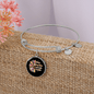 Dog Makes My Life Bracelet Stainless Steel or 18k Gold Circle Bangle-Express Your Love Gifts