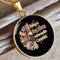Dog Makes My Life Circle Necklace Stainless Steel or 18k Gold 18-22"-Express Your Love Gifts