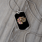 Dog Makes My Life Necklace Stainless Steel or 18k Gold Dog Tag 24" Chain-Express Your Love Gifts