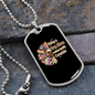Dog Makes My Life Necklace Stainless Steel or 18k Gold Dog Tag 24" Chain-Express Your Love Gifts