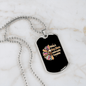 Dog Makes My Life Necklace Stainless Steel or 18k Gold Dog Tag 24" Chain-Express Your Love Gifts