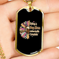 Dog Makes My Life Necklace Stainless Steel or 18k Gold Dog Tag 24" Chain-Express Your Love Gifts