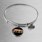Dog mama Bracelet Stainless Steel or 18k Gold Circle Bangle-Express Your Love Gifts