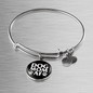 Dog Mom AF Bracelet Stainless Steel or 18k Gold Circle Bangle-Express Your Love Gifts