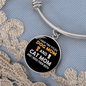 Dog Mom And Cat Mom Bracelet Stainless Steel or 18k Gold Circle Bangle-Express Your Love Gifts