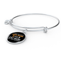 Dog Mom And Cat Mom Bracelet Stainless Steel or 18k Gold Circle Bangle-Express Your Love Gifts
