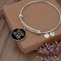 Dog Mom And Cat Mom Bracelet Stainless Steel or 18k Gold Circle Bangle-Express Your Love Gifts