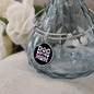 Dog Mom Blue Pink Bracelet Stainless Steel or 18k Gold Circle Bangle-Express Your Love Gifts