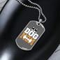 Dog Mom Bones Necklace Stainless Steel or 18k Gold Dog Tag 24" Chain-Express Your Love Gifts