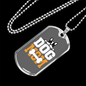 Dog Mom Bones Necklace Stainless Steel or 18k Gold Dog Tag 24" Chain-Express Your Love Gifts