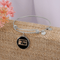 Dog Mom Coffee Lover Bracelet Stainless Steel or 18k Gold Circle Bangle-Express Your Love Gifts