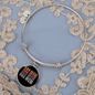 Dog Mom Colors Bracelet Stainless Steel or 18k Gold Circle Bangle-Express Your Love Gifts