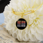 Dog Mom Colors Bracelet Stainless Steel or 18k Gold Circle Bangle-Express Your Love Gifts