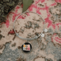 Dog Mom Flower Bracelet Stainless Steel or 18k Gold Circle Bangle-Express Your Love Gifts
