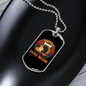 Dog Mom House Bone Necklace Stainless Steel or 18k Gold Dog Tag 24" Chain-Express Your Love Gifts