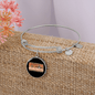 Dog Mom Makes Bracelet Stainless Steel or 18k Gold Circle Bangle-Express Your Love Gifts